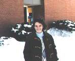 Katherine (Kat) McDougal Wheeler McCandless; University of Maine Presque Isle; snow